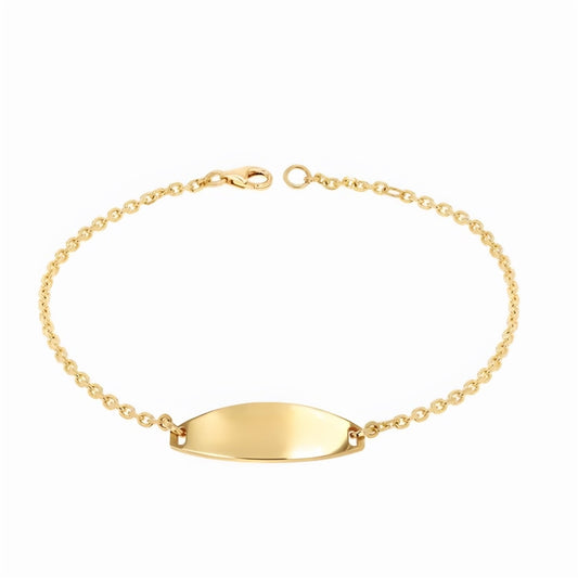 Stainless Steel Bracelet with Tray - Gold, Silver, Rose Gold