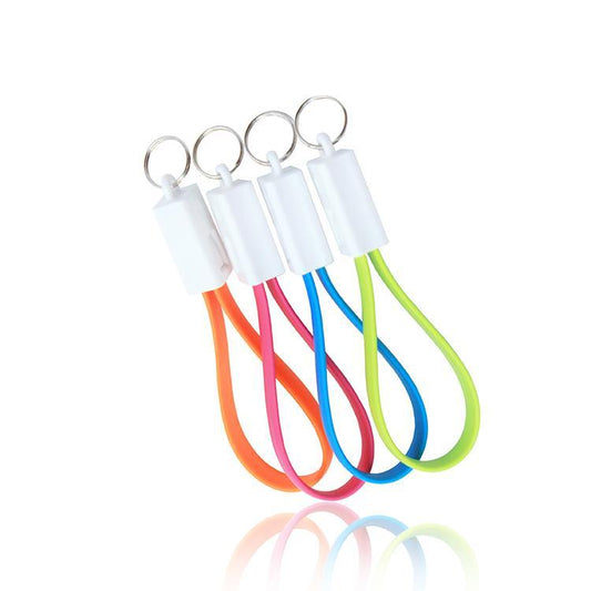 6 PACKS! Micro USB/Android - charger keychain USB cable portable!