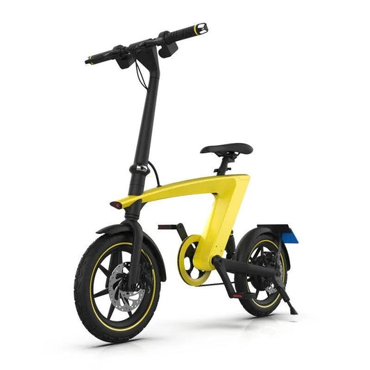 Elektrisk cykel 75 km räckvidd - lätt fällbar, perfekt för pendling