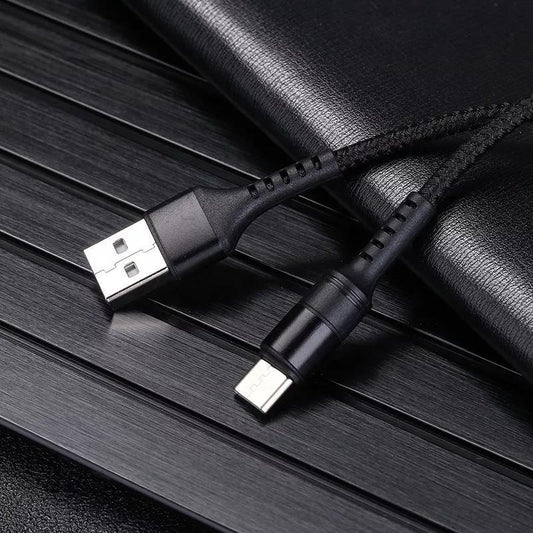 Flätad nylon laddare USB-C oförstörbar obrytbar 5A samsung iPad