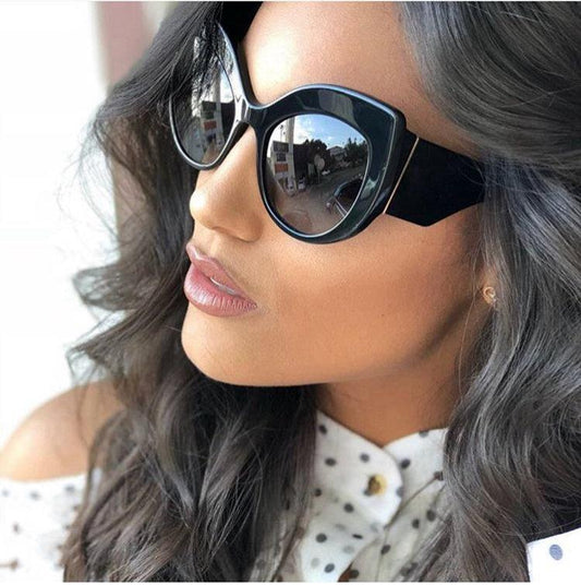 Women's Oversized Cat-Eye Sunglasses 2024 UV400 Khloe