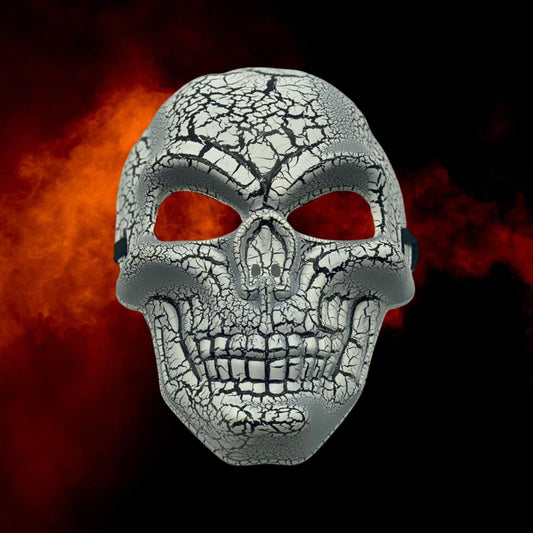 Läskig mask skelett halloween skalle döskalle maskerad