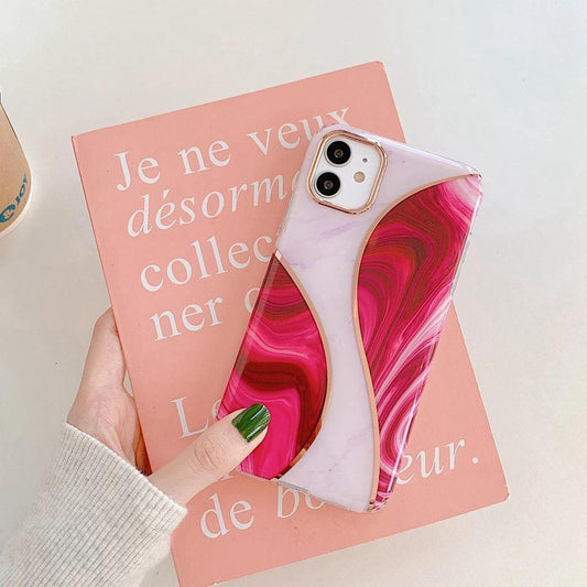 Mobile cover for iPhone11 Pro with cool marble pattern