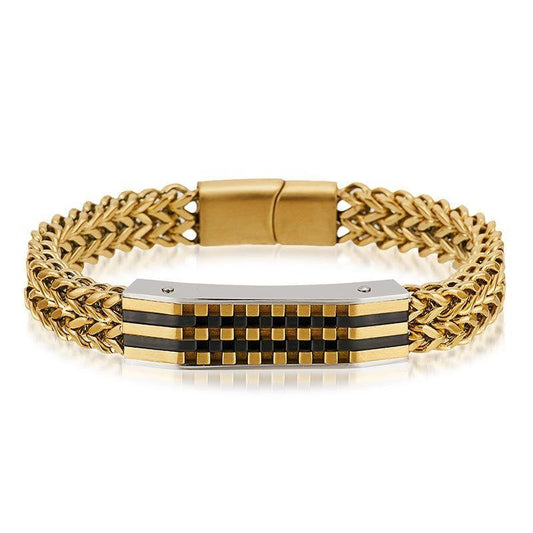 Noorzai Scandinavia -Lyxigt Handgjort Guld armband för män kedja