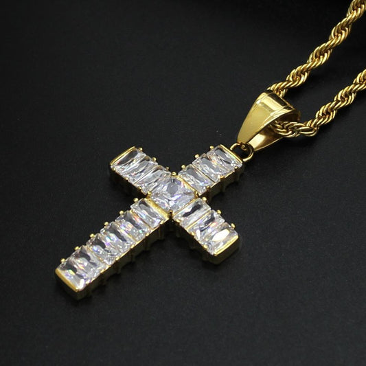 Noorzai Scandinavia - confirmation gift cross with crystals