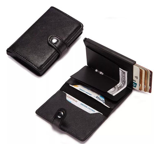 Perfect wallet with all functions bill clip card holder