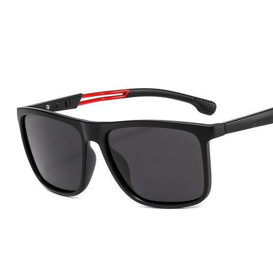 Polarized Sunglasses for men for outdoor use red details