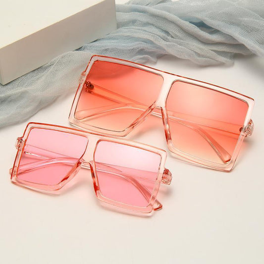 Sunglasses SET for mother and child square frames