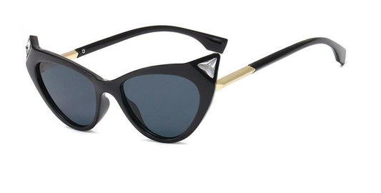 Pointed Sunglasses with diamond inspo 50s UV400 Kris