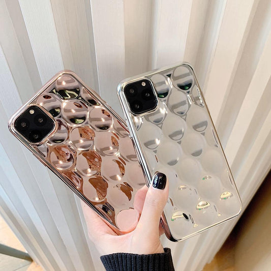 Unique Metal Mobile Covers for iPhone11 Pro Rose Gold