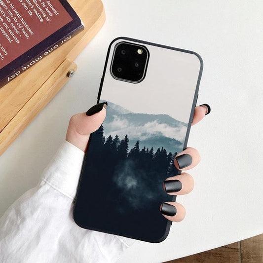 iPhone 12 & 13 Pro Max Mini shell forest and mountain tree nature