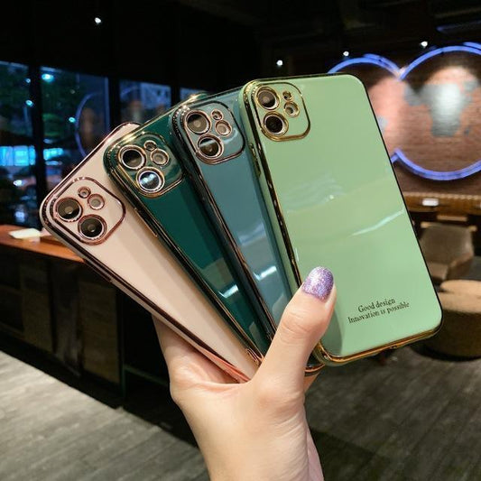 iPhone 12 Pro Cover Laser-cut shock-absorbing in several colors gold