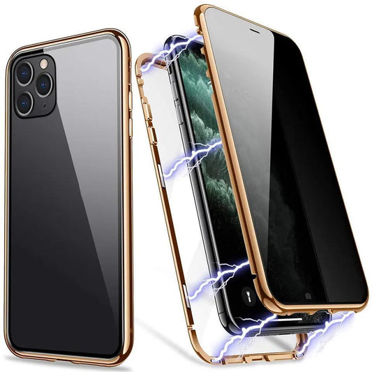 iPhone 14 Plus - 360 graders fullt skydd med framsida & baksida - anti spy