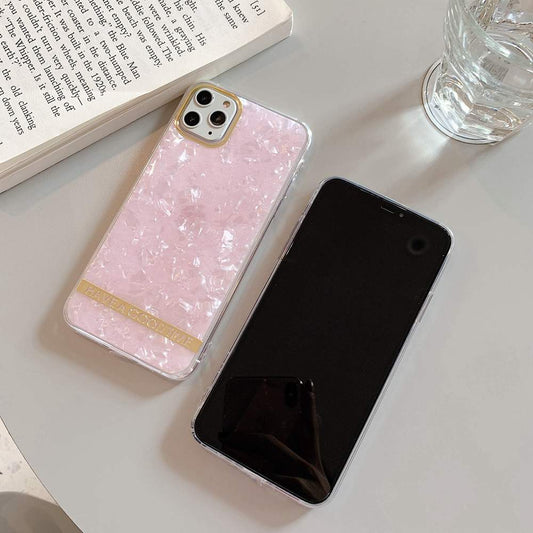 iPhone11 mother of pearl+gold have a good time