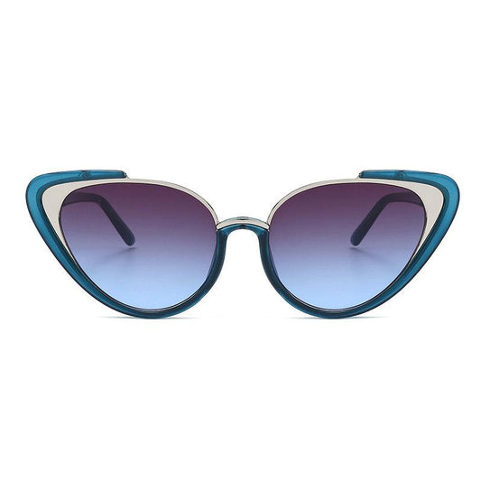 Stylish 2020 Fashion Cat-Eye Sunglasses Blue UV400