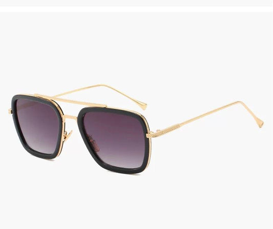 Sunglasses Spiderman Far from Home Tony Stark UV400 - Purple and gold