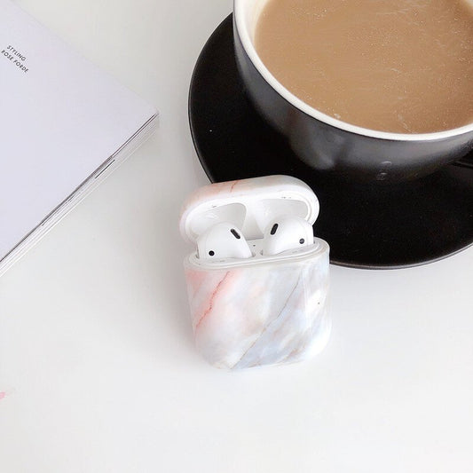 Protection for Airpods cases in pink and gray