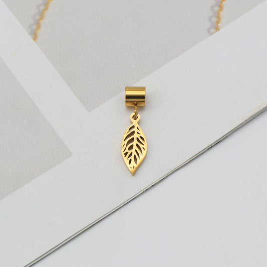 Necklace butterfly plated with real gold unique stylish design