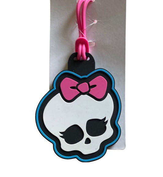 Luggage tray skeleton with pink bow