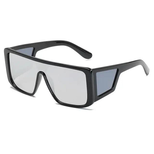 Unique black sunglasses with 4 lenses UV400