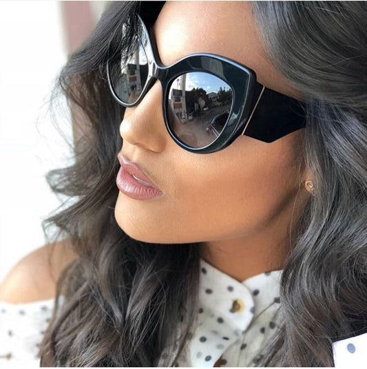 Women's Oversized Cat-Eye Sunglasses 2024 UV400 Khloe