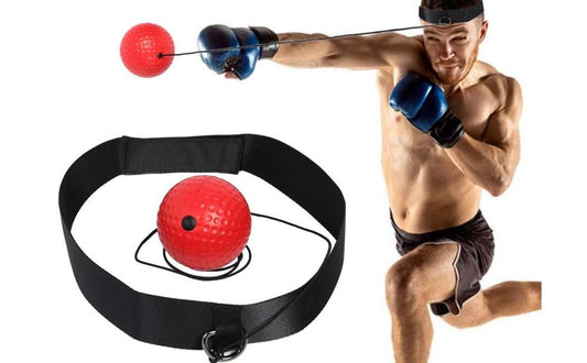 Headband boxing fun ball you attach to the forehead reflex elastically