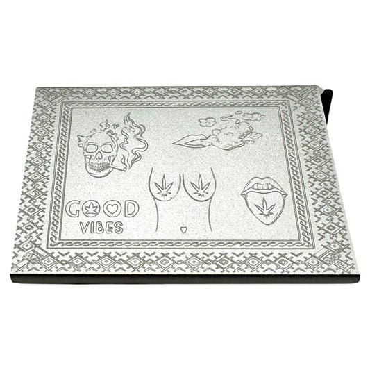 Smoke leaves card good vibes high life holder pop-up function anti-skim music