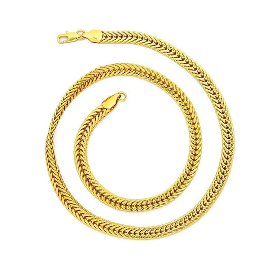 18K gold plated wide chain perfect gift valentines present