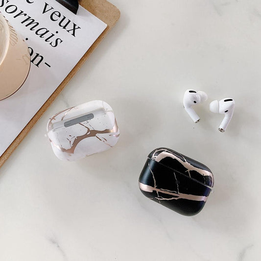Airpods Pro Shell in luxurious marble pattern