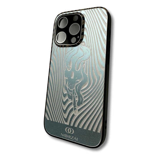 Aluminum case all iPhone 14 models 3D pattern Noorzai S