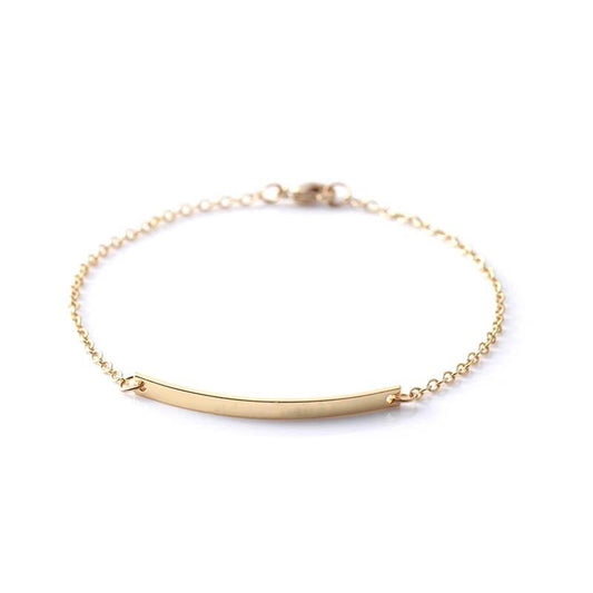 Bracelet 18K gold plated Gift heart