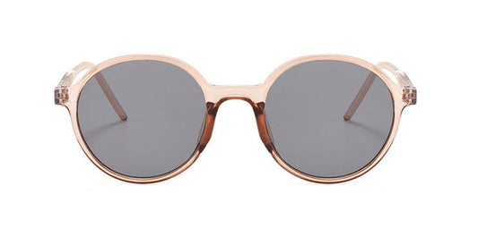 Beige Hipster round sunglasses summer Nicki