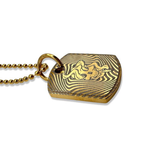 Gilded tray cool pattern for men skull cigar pattern