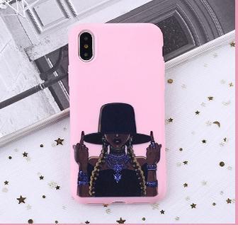 F-you girl braids hat premium quality case iPhone11 Pro Max