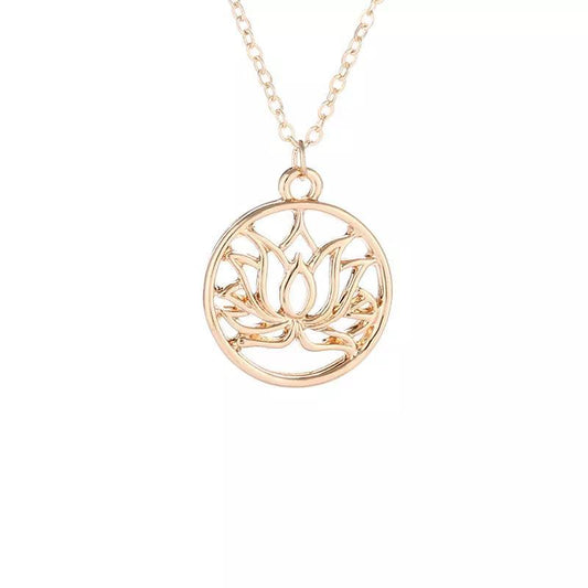 Good karma- halsband 18K guldpläterat gåva valentines