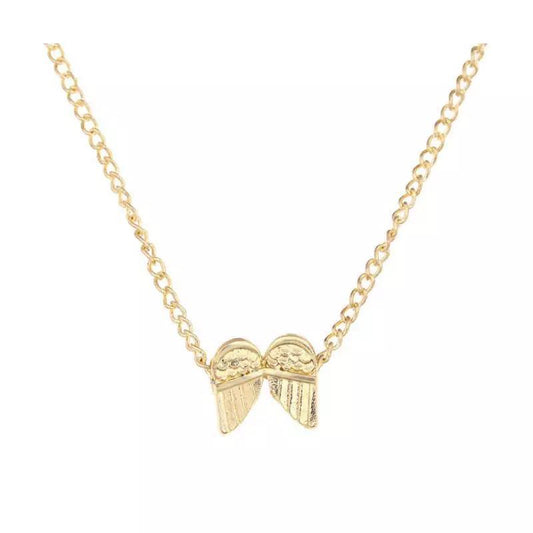 Guardian angel - halsband 18K guldpläterat gåva ängel vingar valentines