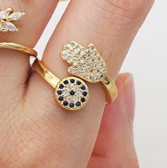 Handgjorda breda ringar Zircon 925 silver gåva