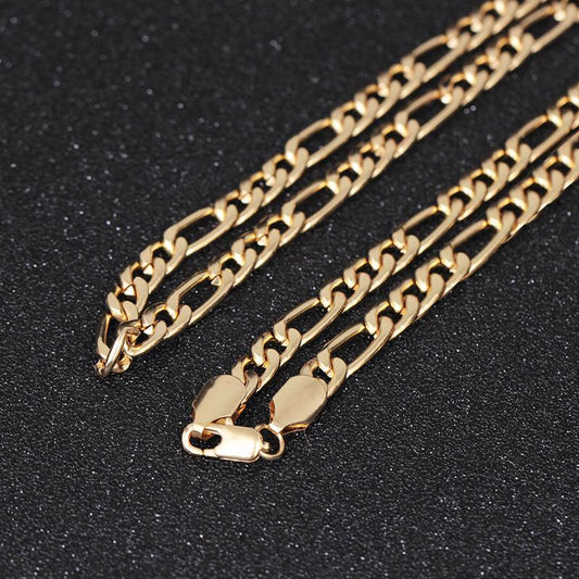 Chain in gold plating unique design for men