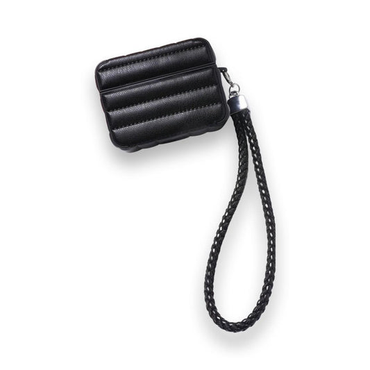Lyxigt Airpods Pro 2 Skyddande Skal i veganskt läder &amp; nyckelring