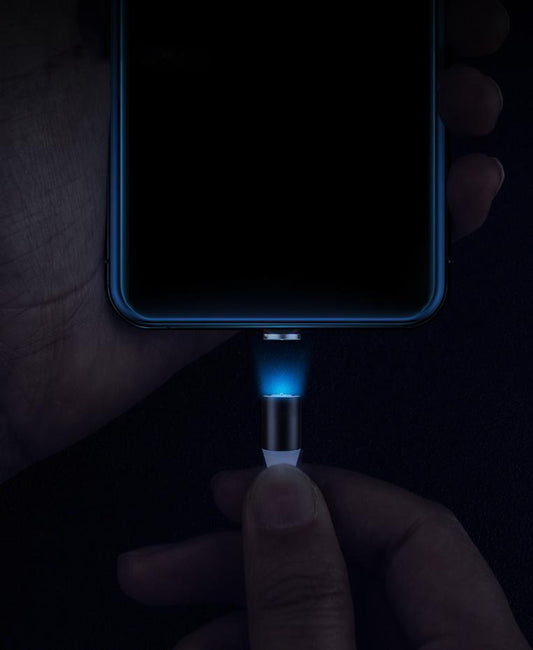 Magnetisk laddare för Typ C Samsung/Huawei!