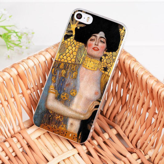 Målning kvinna utan kläder orientalisk iPhone 13 12 Pro Max Mini