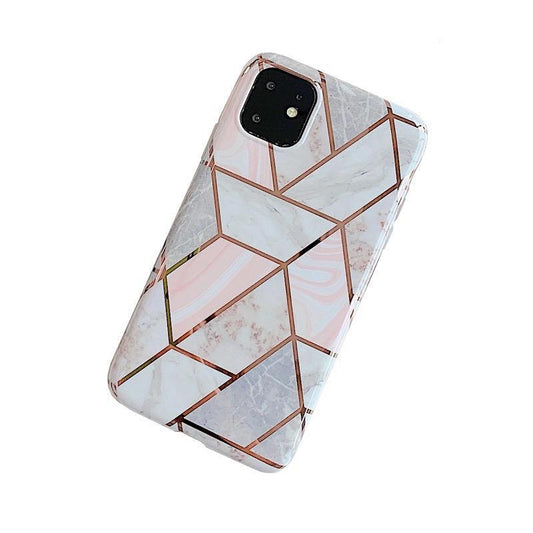 Mobile cover for iPhone11 Pro pink marble pattern