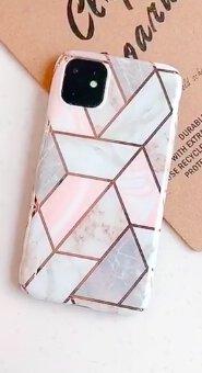 Mobilskal till iPhone11 Pro rosa marmormönster