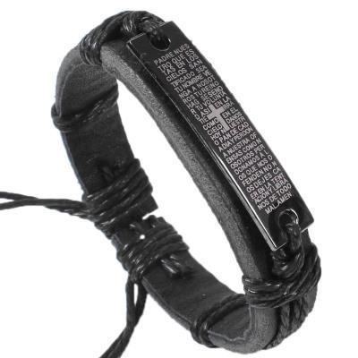 Snyggt Handgjort Armband med Kristet Kors Religion