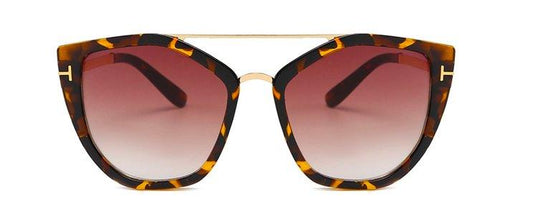 Solglasögon Dubbel Bro UV400 Kourtney leopard