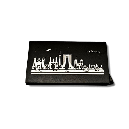 Tehran Iran gift card holder for credit &amp; business cards anti-skimming 