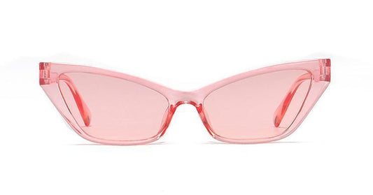 Trendiga små spetsiga cat-eye solglasögon