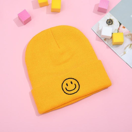 Varm tjock stickad skejt mössa vinter Hip-Hop Beanie flera färger
