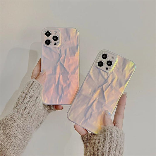 iPhone 13 Pro Max holografiskt folie elektropläterat skal wow