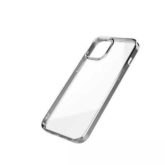 iPhone 13 Pro Max skal transparent med elektroplätering runt kameran